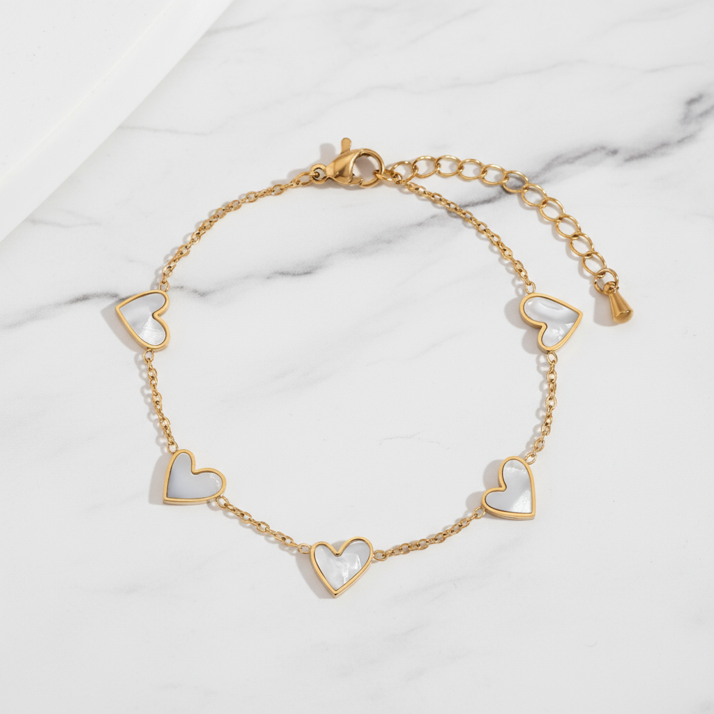 "So Lovely" 18K Gold Chain Bracelet | wholesale Boutique Jewelry