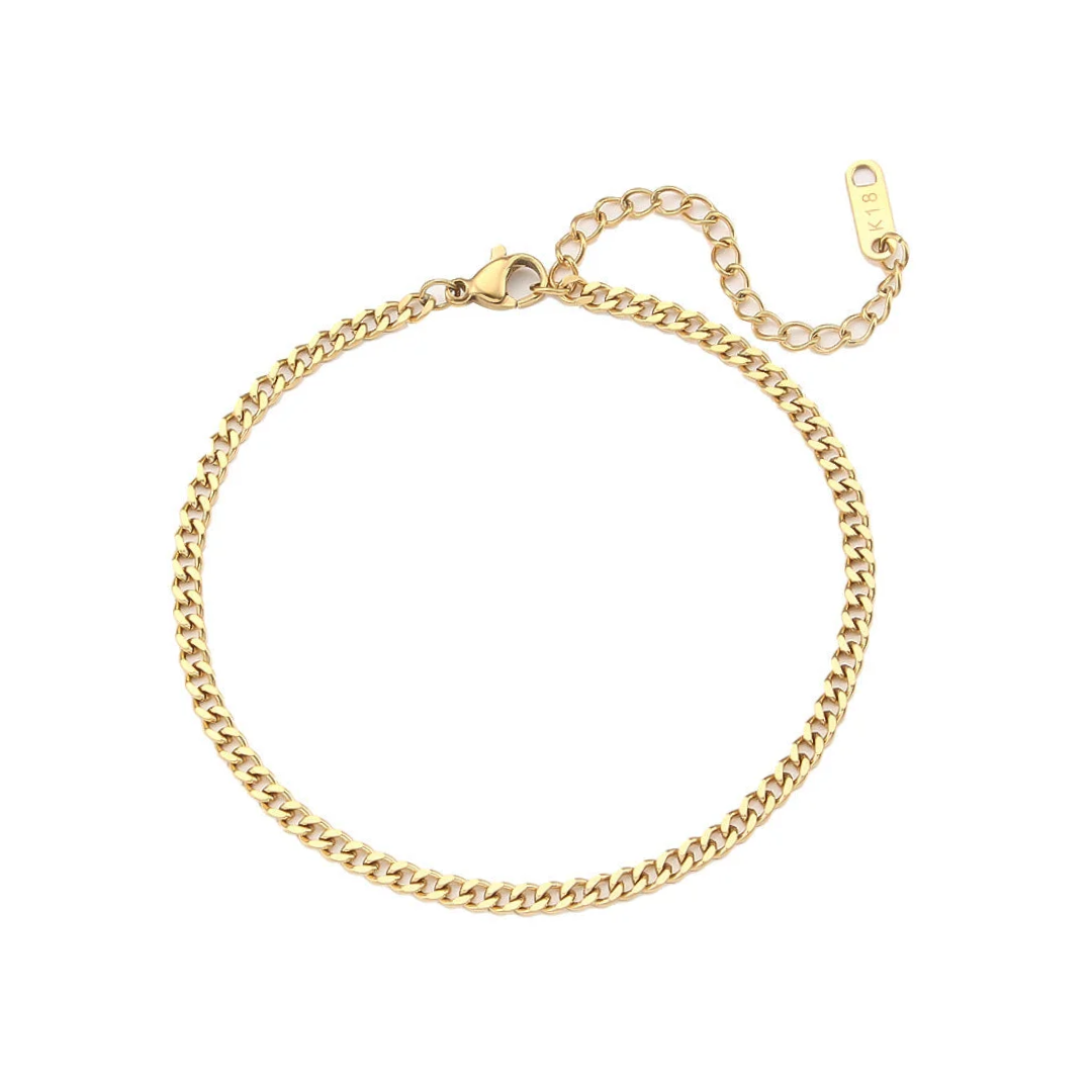"Monica" thin chain Bracelet- Bracelets for Women