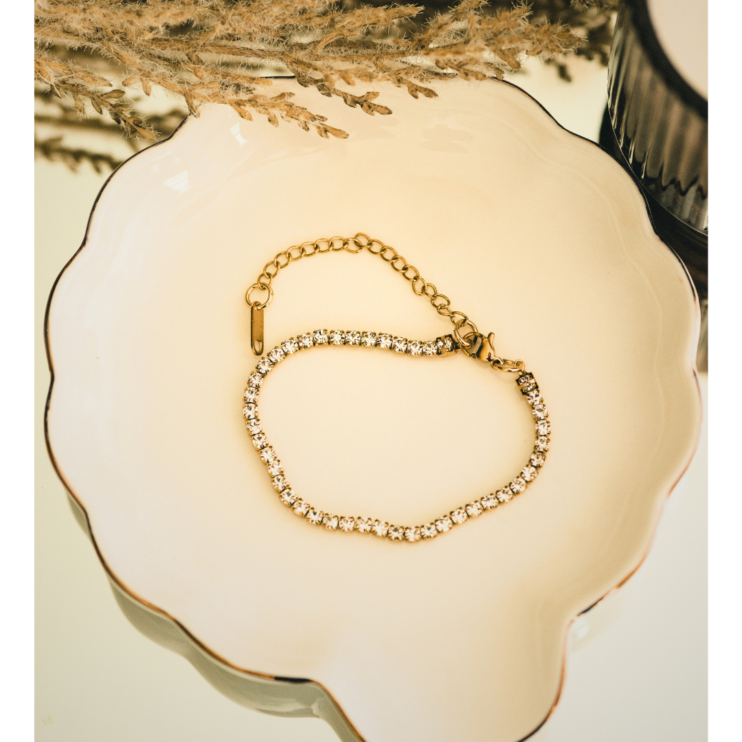 Stainless Steel Tennis Bracelet