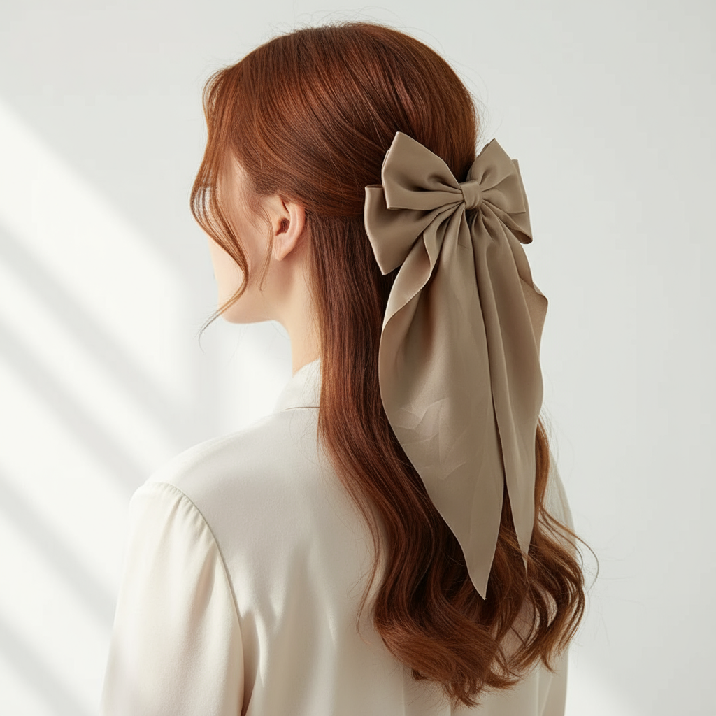 Cute Bow Hair Clips- Hair Accessories -Womens Accessories