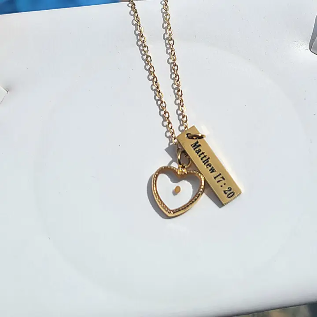 Mustard Seed Necklace – Faith Based Gifts