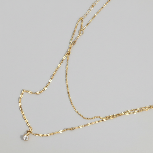 layered necklaces